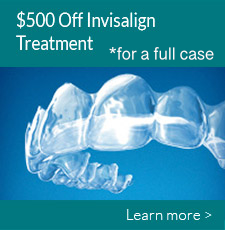 $500 Off Invisalign Treatment. Learn more.